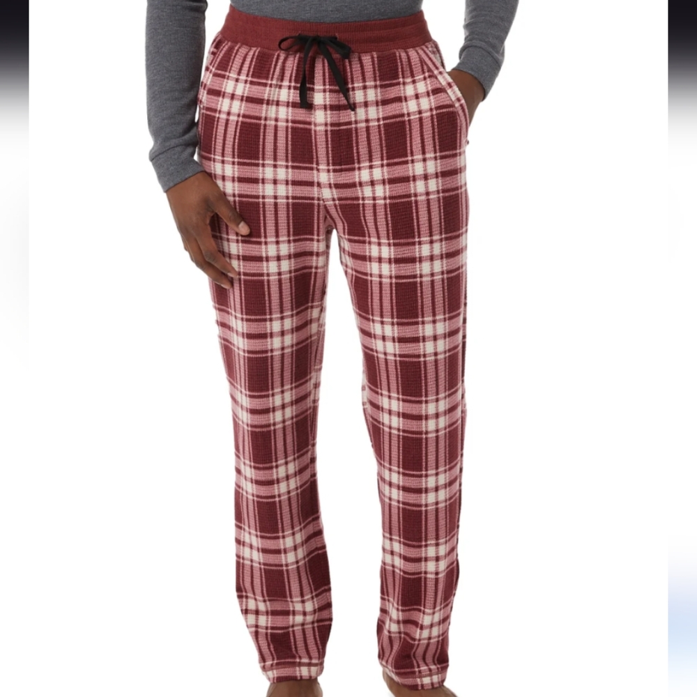 A7 32 Degrees Men's Red Plaid Pajama Pants Size XLarge NWT